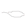 74 All Cars - Rear Axle Brake Lines 2 Pcs. - image 1