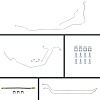 64 GTO/Cutlass Cnvt Manual Disc Conversion Complete Brake Line Kit 26 Pcs. Stainless - image 1