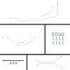 4-Wheel Power Disc Conversion Brake Line Kit 1967 Buick, Chevrolet, Oldsmobile, Pontiac Models [Front Disc/Rear Drums] Stainless - image 1