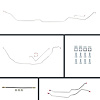 68 GTO/Cutlass Manual 4 Wheel Disc Conversion Complete Brake Line Kit 26 Pcs. Stainless - image 1