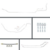 69 GTO/Cutlass Cnvt Manual Disc Conversion Complete Brake Line Kit 26 Pcs. Stainless - image 1