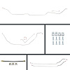 69 GTO/Cutlass Manual Disc Conversion Complete Brake Line Kit 26 Pcs. Stainless - image 1