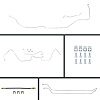 64 GTO/Cutlass Power Disc Conversion Complete Brake Line Kit 26 Pcs. Stainless - image 1