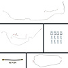 66 GTO/Cutlass Power Disc Conversion Complete Brake Line Kit 26 Pcs. Stainless - image 1