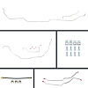 69 GTO/Cutlass Power 4 Wheel Disc Conversion Complete Brake Line Kit 26 Pcs. Stainless - image 1