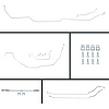 72 GTO/Cutlass Power Disc Conversion Complete Brake Line Kit 26 Pcs. Stainless - image 1
