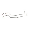 63 Olds Starfire 394ci Transmission Cooler Lines 2 Pcs. - image 1