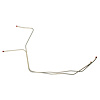 64 -66 Powerglide 3/8 - Trans. Cooler Lines 2 Pcs. - image 1