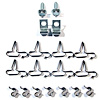 68 -70 B Body 5/16 x 1/4 Fuel Line Clip Set 19 pcs. - image 1