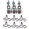 71 -74 B Body 3/8 x 5/16 Fuel Line Clip Set 11 pcs. - image 1