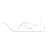 58 Big Block 3/8 - Front to Rear Fuel Line 3 Pcs. - image 1