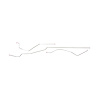 59 -62 Big Block 3/8 - Front to Rear Fuel Line 3 Pcs. - image 1