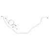 66 Std. Brakes - Front Brake Line Kit 3 Pcs. - image 1