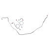67 -68 Std. Drum - Front Brake Line Kit 4 Pcs. - image 1