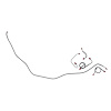 69 Pwr. Disc - Front Brake Line Kit 5 Pcs. - image 1