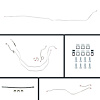 58 Full Size Chevy Manual 4 Wheel Disc Conversion Complete Brake Line Kit 26 Pcs. - image 1