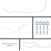 66 Full Size Chevy Manual 4 Wheel Disc Conversion Complete Brake Line Kit 24 Pcs. - image 1