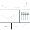 68 Full Size Chevy Manual Disc Conversion Complete Brake Line Kit 24 Pcs. - image 1