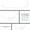 67 Full Size Chevy Cnvt Power Disc Conversion Complete Brake Line Kit 24 Pcs. - image 1