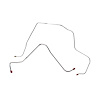 55 235 6 Cylinder - Fuel Pump to Carburetor Lines 2 Pcs. - image 1