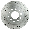 Ford 9'' Rear Conversion Brake Rotors Drilled/Slotted - image 1