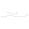 51 -52 All Cars - Rear Axle Brake Lines 2 Pcs. - image 1