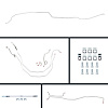 Stainless Steel Manual Disc Conversion Complete Brake Line Kit Front Disc/Rear Drums - image 1
