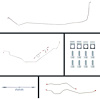 66 Full Size Chevy Manual 4 Wheel Disc Conversion Complete Brake Line Kit 24 Pcs. Stainless - image 1