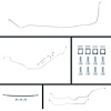 68 Full Size Chevy Manual Disc Conversion Complete Brake Line Kit 24 Pcs. Stainless - image 1