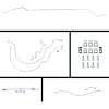 56 Full Size Chevy Power 4 Wheel Disc Conversion Complete Brake Line Kit 26 Pcs. Stainless - image 1