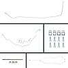 65 Full Size Chevy Power Disc Conversion Complete Brake Line Kit 24 Pcs. Stainless - image 1