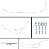 67 Full Size Chevy Power Disc Conversion Complete Brake Line Kit 24 Pcs. Stainless - image 1