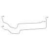 55 -57 6 Cyl Powerglide - Trans. Cooler Lines - image 1