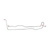 66 Chevy 12IN. Span Loop in Pass. Side - Trans. Cooling Lines 2 Pcs. - image 1