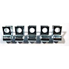 Fuel Line Clip Set 1968-72 Chevy Chevelle, El Camino, Malibu - image 1