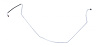 CFB6707 SS - Malibu Right Front Brake Line Stainless - image 1