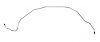 CFB6812 SS - Right Front Brake Line Stainless - image 1