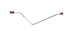 75 -77 Chevelle Pwr. Disc Left Front Brake Line - image 1