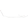 64 -67 Convt. AND El Camino w/ Disc Conv. - Front to Rear Brake Lines 2 Pcs. - image 1