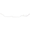 68 -72 Standard Disc Hardtop - Front to Rear Brake Line - 2 Pcs. - image 1