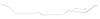 68 -72 Standard Disc Hardtop - Front to Rear Brake Line - Stainless 2 Pcs. - image 1