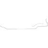 68 -72 Convt. AND El Camino w/ Disc Conv. - Front to Rear Brake Lines 3 Pcs. - image 1