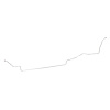 73 -77 All Cars - Front to Rear Brake Line - image 1