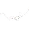 64 -67 w/ Std. Disc Conv. - Front Brake Line Kit 4 Pcs. - image 1