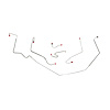Front Brake Line Kit 1967 Chevy Chevelle - image 1