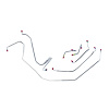 68 SS Std. Drum- Front Brake Line Kit 6 Pcs. - image 1