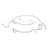 Front Brake Line Kit 1969-72 Chevelle/El Camino - image 1