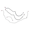 73 -74 Pwr. Disc - Front Brake Line Kit 4 Pcs. - image 1