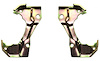 Caliper Mounting Brackets 9 " Ford Small Bearing - image 1