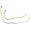 Master Cylinder Lines Fits Right Stuff Power Disc Conversion Kits - image 1